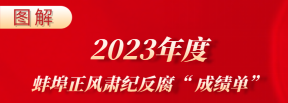 图解｜2023年度蚌埠正风肃纪反腐“成绩单”